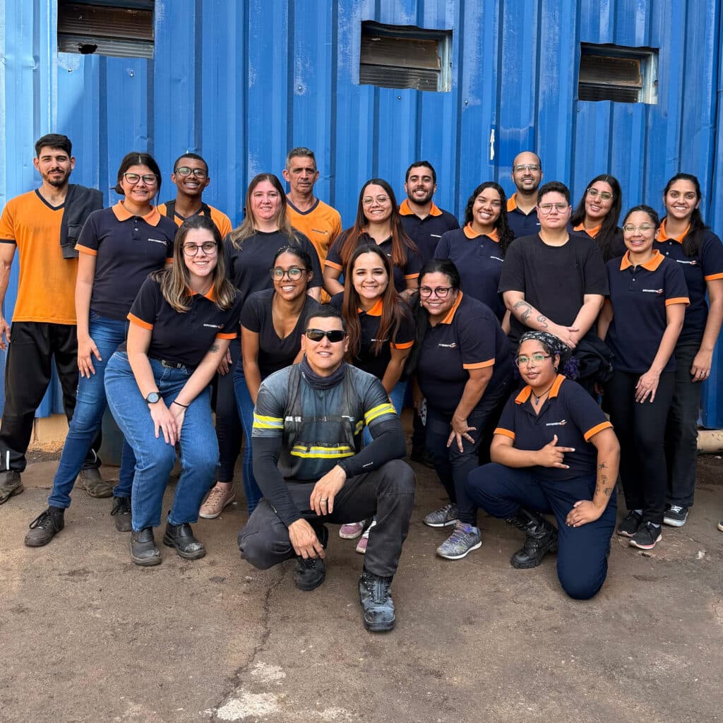 Equipe capacitada realizado pela Safety Rescue