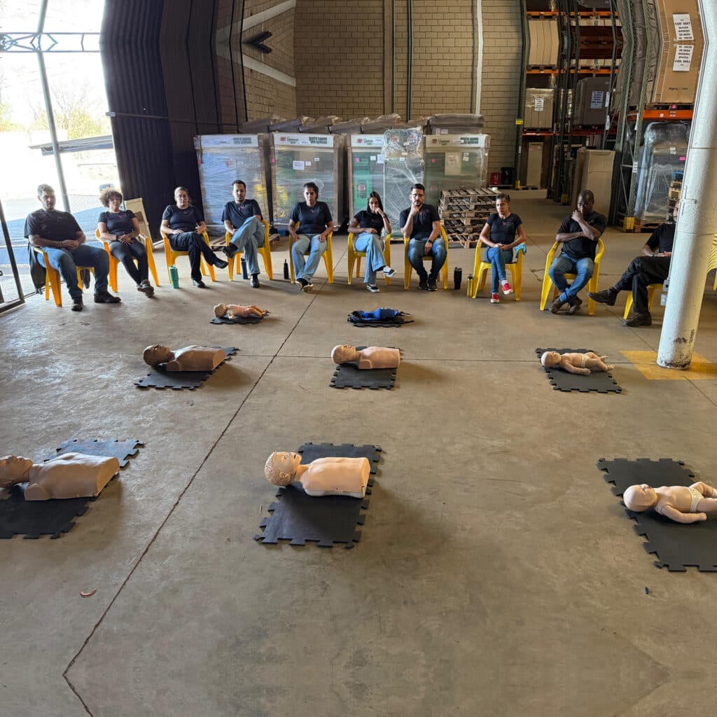 Formação de equipes realizado pela Safety Rescue