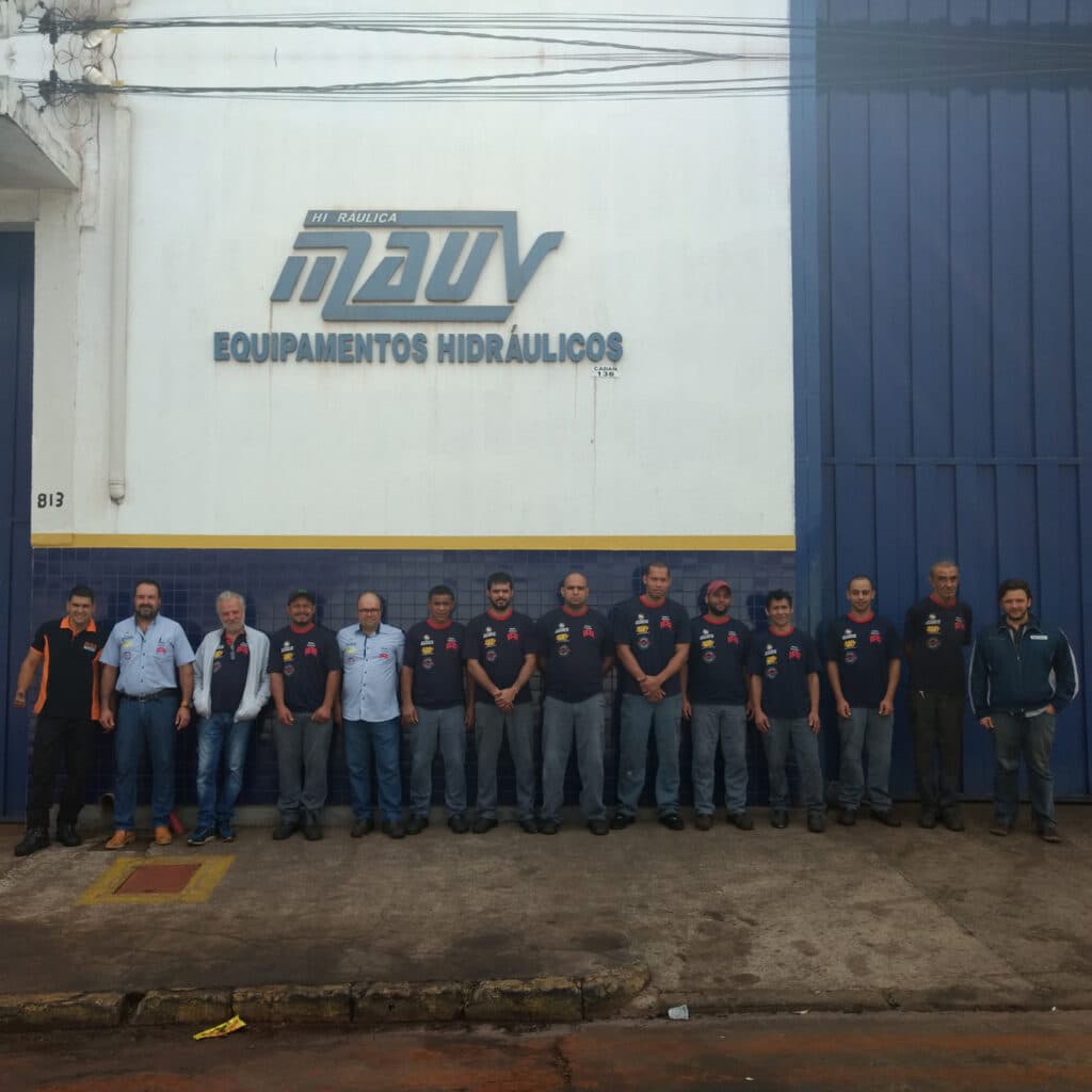 Equipe capacitada realizado pela Safety Rescue