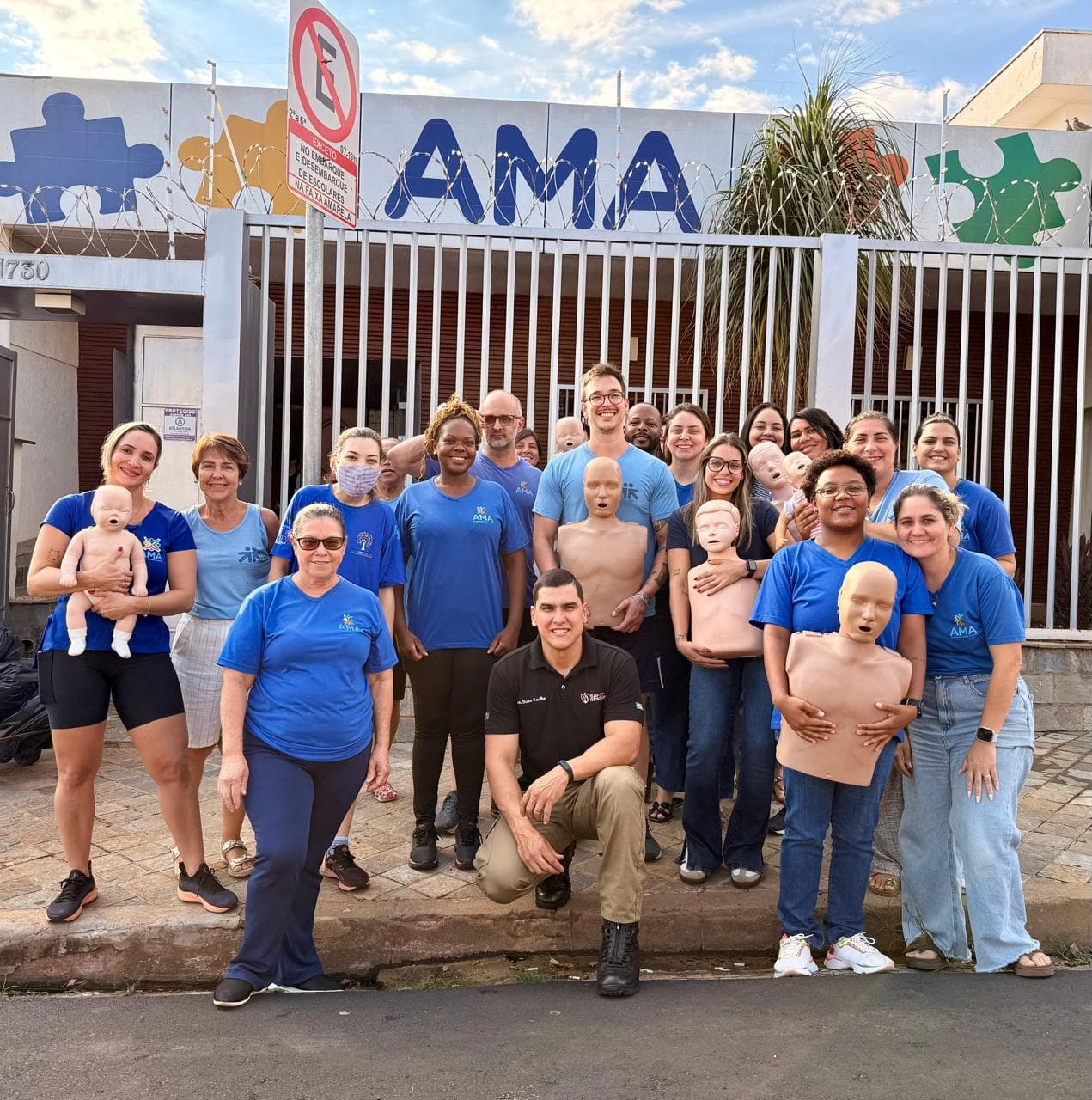 Formação de equipes realizado pela Safety Rescue